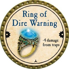 Ring of Dire Warning - 2013 (Gold) - C191