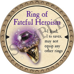 Ring of Fateful Heroism - 2019 (Gold) - C148