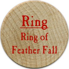 Ring of Feather Fall - 2005a (Wooden) - C37