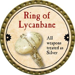Ring of Lycanbane - 2013 (Gold) - C206