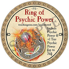 Ring of Psychic Power - 2024 (Gold) - C166