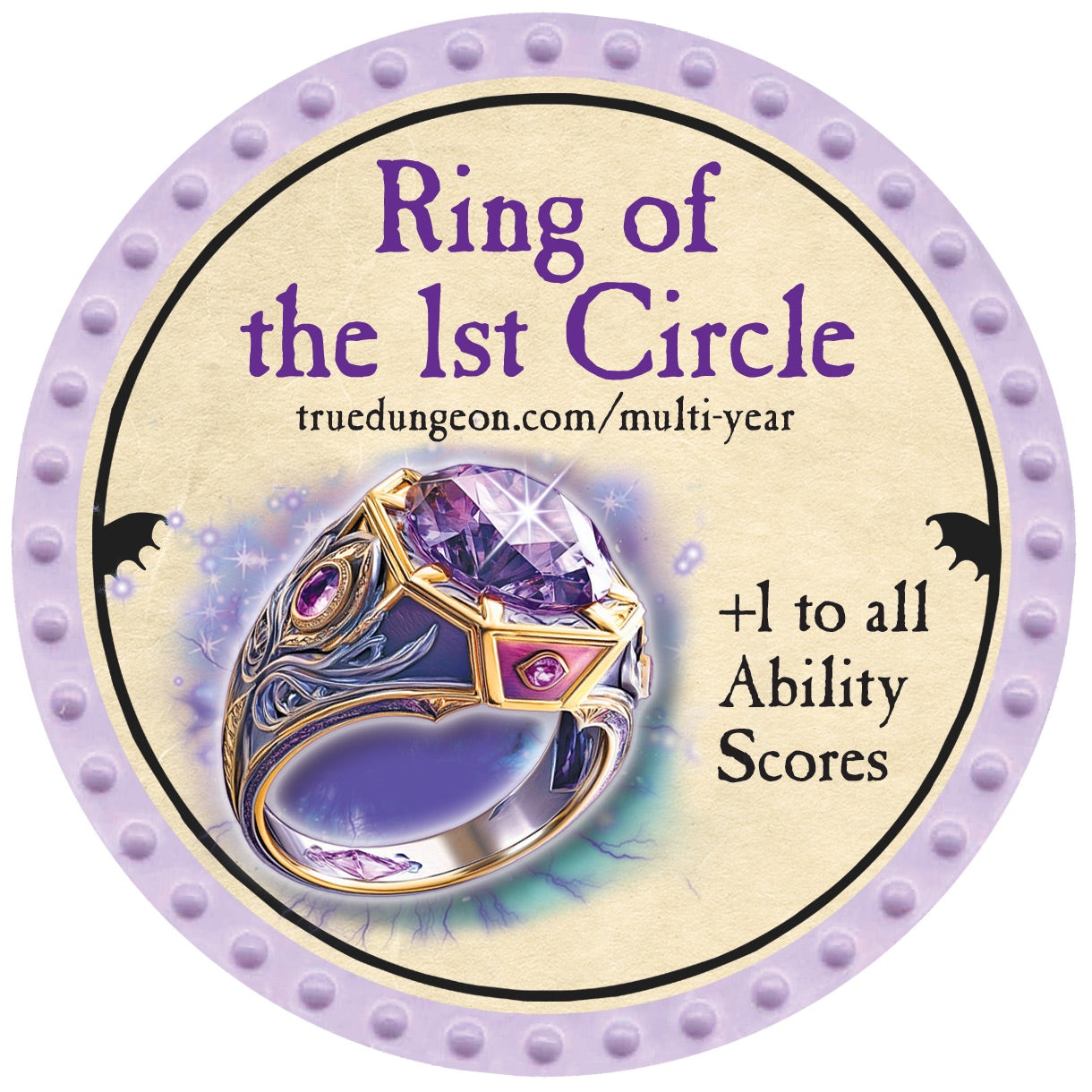 Ring of the 1st Circle - 2026 (Light Purple) - T