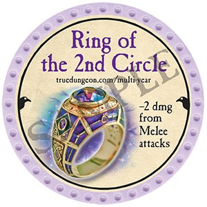 Ring of the 2nd Circle - 2025 (Light Purple) - C207