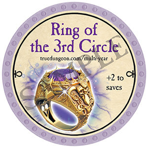 Ring of the 3rd Circle - 2024 (Light Purple) - C203