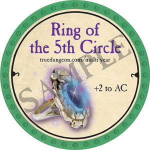 Ring of the 5th Circle - 2022 (Light Green) - C166