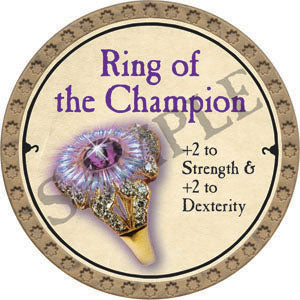 Ring of the Champion - 2022 (Gold) - C163