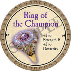 Ring of the Champion - 2022 (Gold) - C84