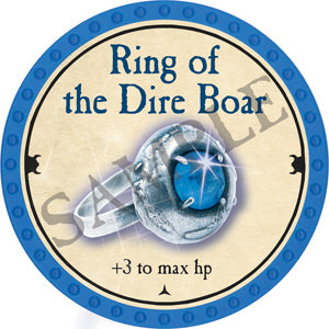 Ring of the Dire Boar - 2018 (Light Blue) - C26