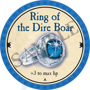 Ring of the Dire Boar - 2018 (Light Blue) - C166