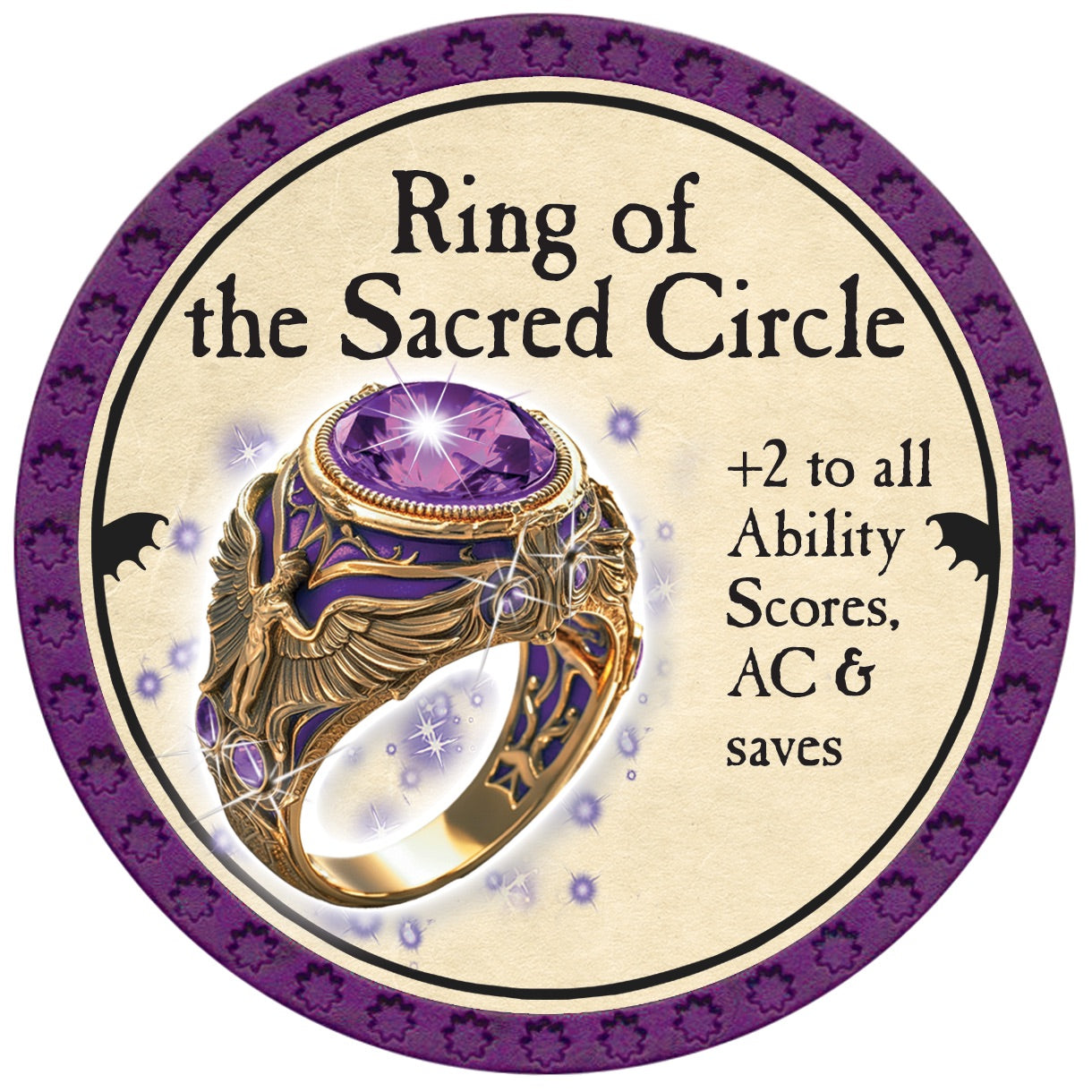 Ring of the Sacred Circle - 2026 (Dark Purple) - C166