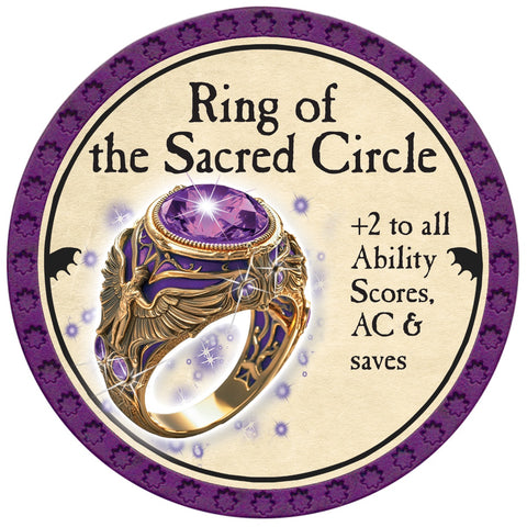 Ring of the Sacred Circle - 2026 (Dark Purple) - C166