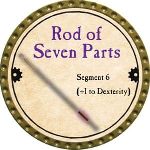Rod of Seven Parts, Segment 6 - 2013 (Gold) - C164