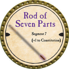 Rod of Seven Parts, Segment 7 - 2014 (Gold) - C132