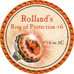 Rolland's Ring of Protection +6 - 2014 (Orange) - C007