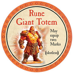 Rune Giant Totem - 2025 (Orange) - C54