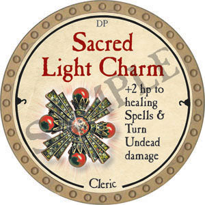 Sacred Light Charm - 2022 (Gold) - C130