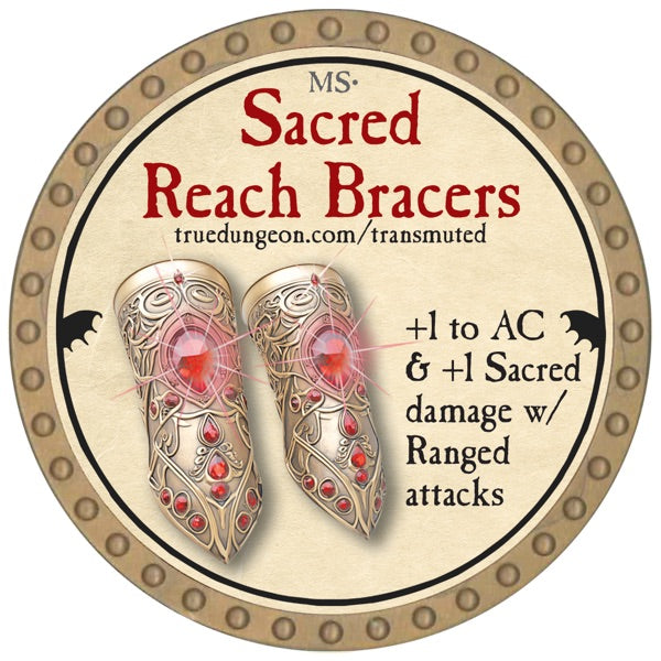Sacred Reach Bracers - 2026 (Gold) - C208