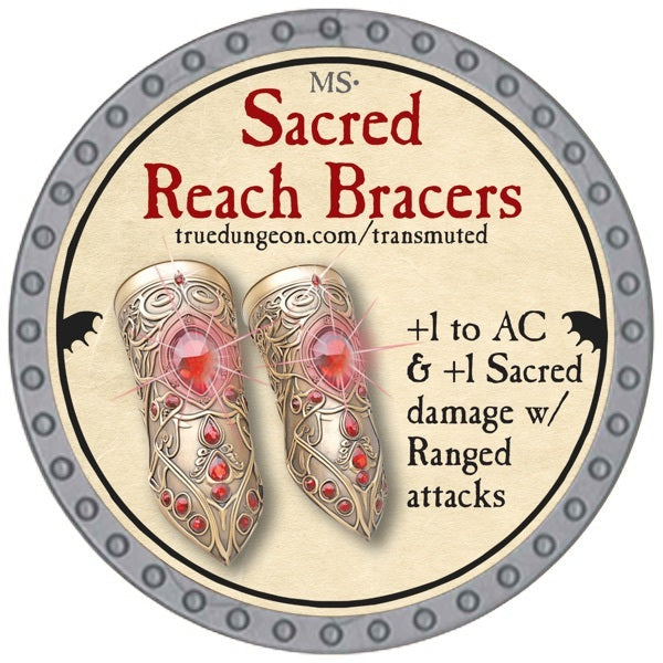 Sacred Reach Bracers - 2026 (Platinum) - R