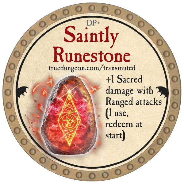 Saintly Runestone - 2026 (Gold) - R