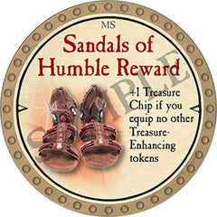 Sandals of Humble Reward - 2021 (Gold) - C184