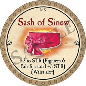 Sash of Sinew - 2023 (Gold) - C184