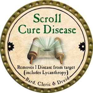 Scroll Cure Disease - 2013 (Gold) - C37