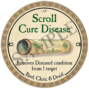Scroll Cure Disease - 2024 (Gold) - C144