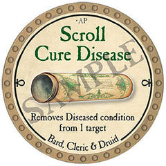 Scroll Cure Disease - 2024 (Gold) - C144