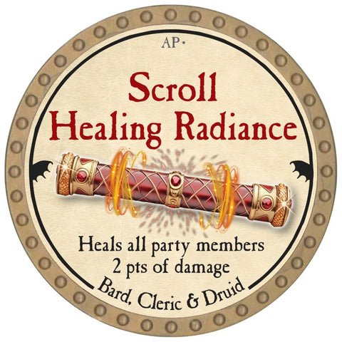 Scroll Healing Radiance - 2026 (Gold) - C208