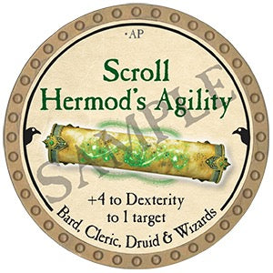 Scroll Hermod's Agility - 2025 (Gold) - C144