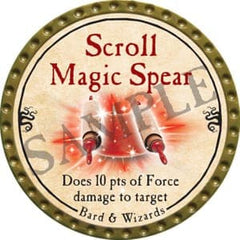 Scroll Magic Spear - 2016 (Gold) - C66