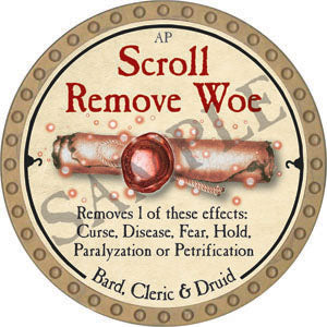 Scroll Remove Woe - 2022 (Gold) - C37