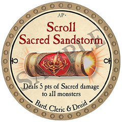 Scroll Sacred Sandstorm - 2024 (Gold) - C144