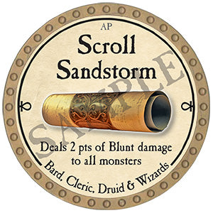Scroll Sandstorm - 2024 (Gold) - C144