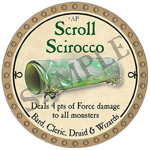 Scroll Scirocco - 2024 (Gold) - C144