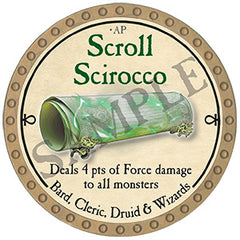 Scroll Scirocco - 2024 (Gold) - C144