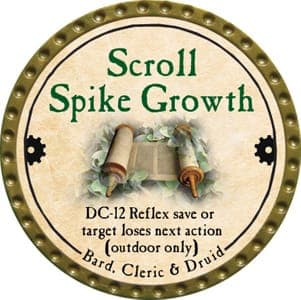 Scroll Spike Growth - 2013 (Gold) - C37