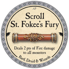 Scroll St. Fokee's Fury - 2026 (Platinum) - C12