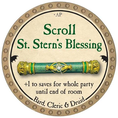 Scroll St. Stern's Blessing - 2026 (Gold) - UC