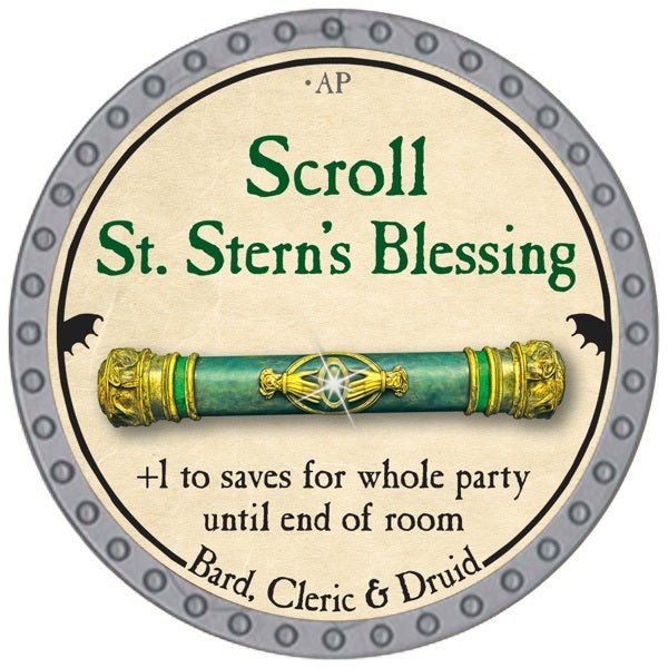 Scroll St. Stern's Blessing - 2026 (Platinum) - UC