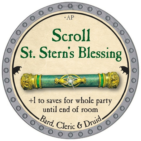 Scroll St. Stern's Blessing - 2026 (Platinum) - UC