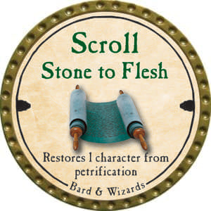 Scroll Stone to Flesh - 2014 (Gold) - C37