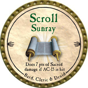 Scroll Sunray - 2012 (Gold) - C37