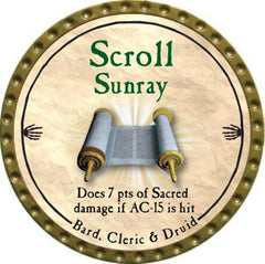 Scroll Sunray - 2012 (Gold) - C37