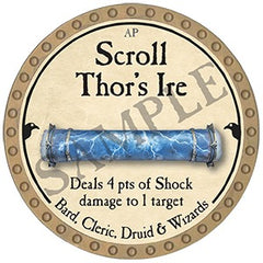 Scroll Thor's Ire - 2025 (Gold) - C165