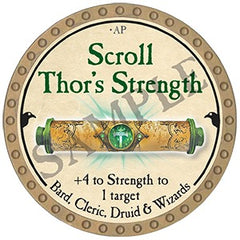 Scroll Thor's Strength - 2025 (Gold) - UC