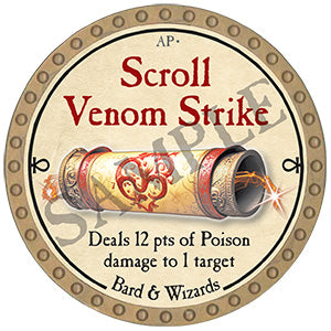 Scroll Venom Strike - 2024 (Gold) - C208