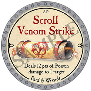 Scroll Venom Strike - 2024 (Platinum) - C208