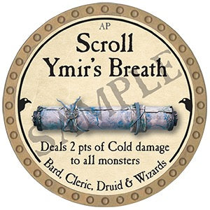 Scroll Ymir's Breath - 2025 (Gold) - C165