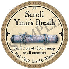 Scroll Ymir's Breath - 2025 (Gold) - C165